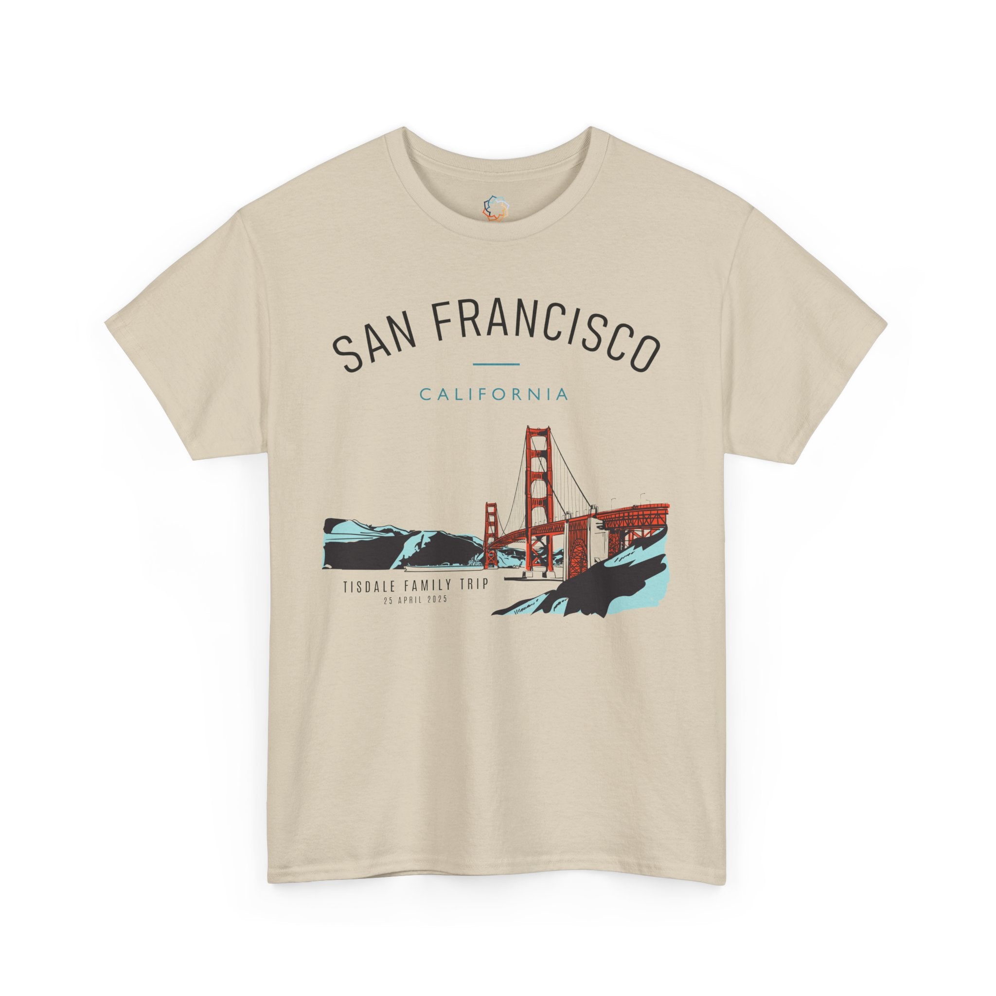 FRANCES | San Francisco California Women's Graphic T-shirt (Personalized)