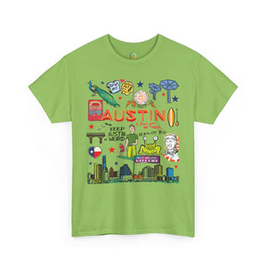 AUSTIN | Keep Austin Weird Men's Graphic T-shirt