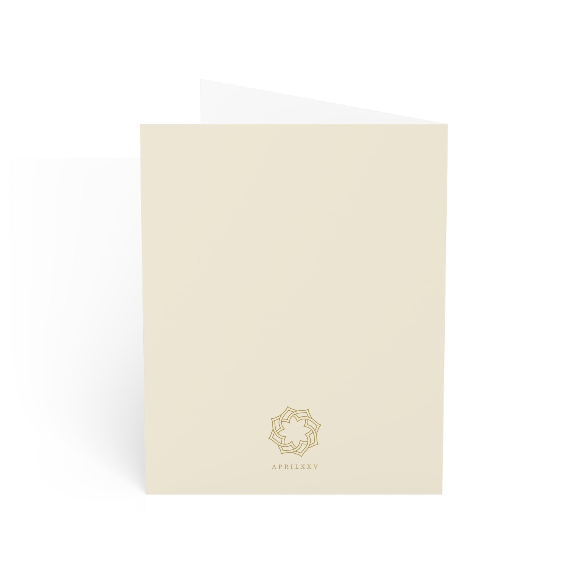 Christmas Wreath Greeting Card – “Wreaths and Mistletoe” Holiday Card (Pack of 1, 10, 30, 50)