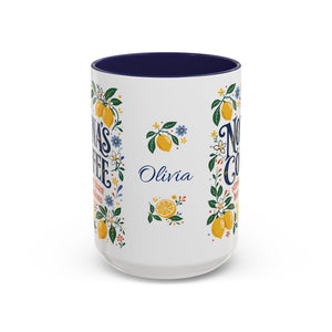 Nonna’s Coffee Mug — Personalized Lemon Kitchen Accent Mug (11/15oz)