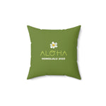 Load image into Gallery viewer, ALONA | Aloha Hawaii Faux Suede Pillow (Personalized)
