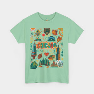 PHOEBE | Chicago Men's Graphic T-shirt