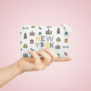 PENELOPE | New York Mini Clutch Bag - Stylish Travel Accessory with Landmark Designs