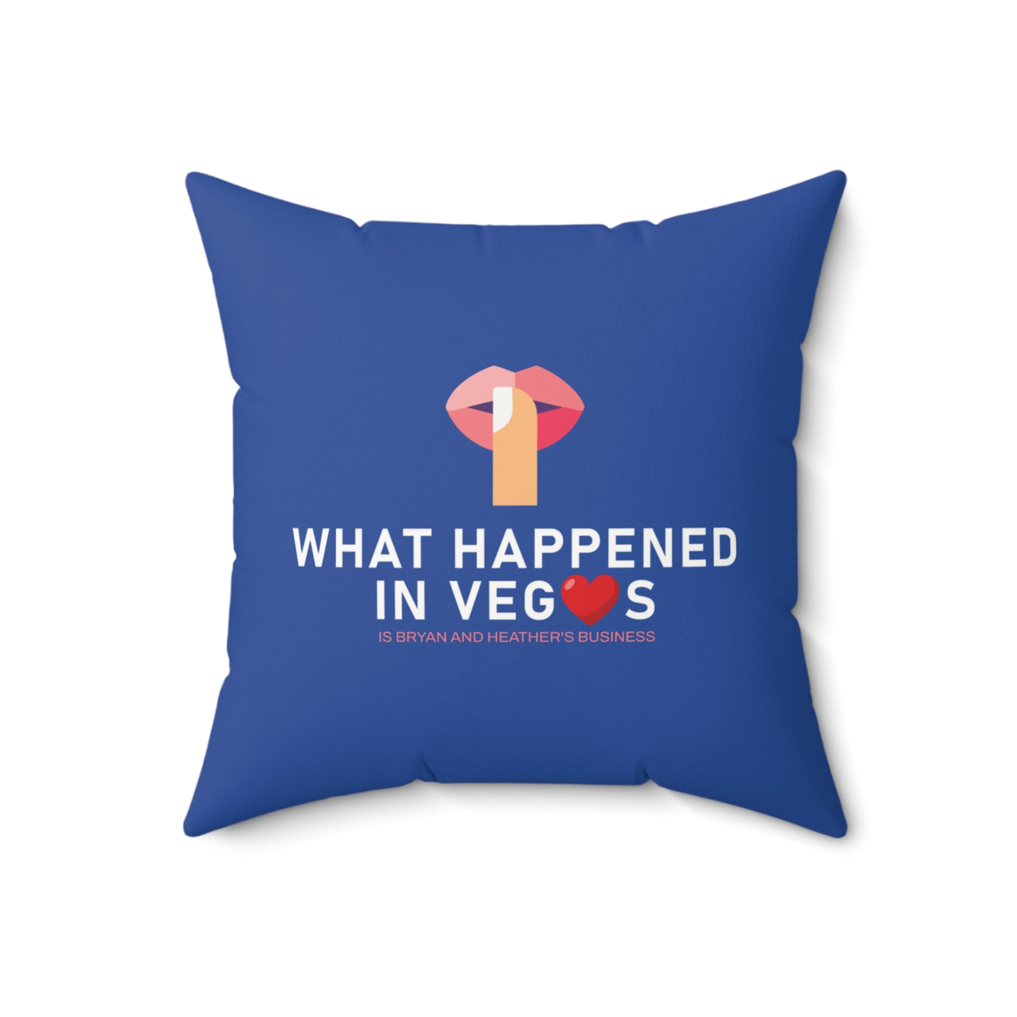 REID | Throw Pillow Las Vegas Personalized Travel Keepsake