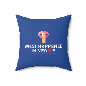 REID | Throw Pillow Las Vegas Personalized Travel Keepsake