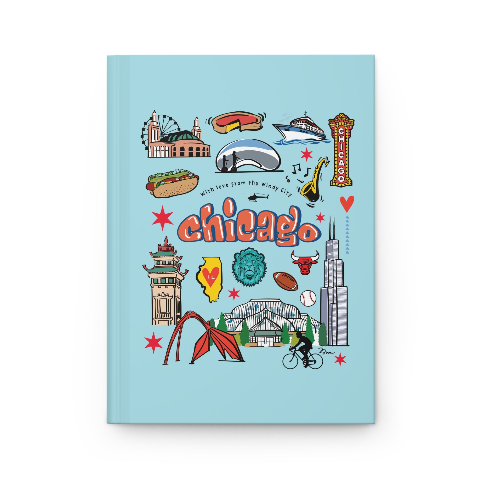 CHICHI | Chicago-Themed Hardcover Journal