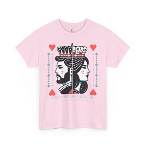 KING | Las Vegas King & Queen Couples Graphic T-shirt