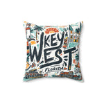 Load image into Gallery viewer, KIA | Key West Florida Faux Suede Pillow
