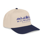 Load image into Gallery viewer, Milwaukee Skyline Baseball Cap — Embroidered Wisconsin City Hat
