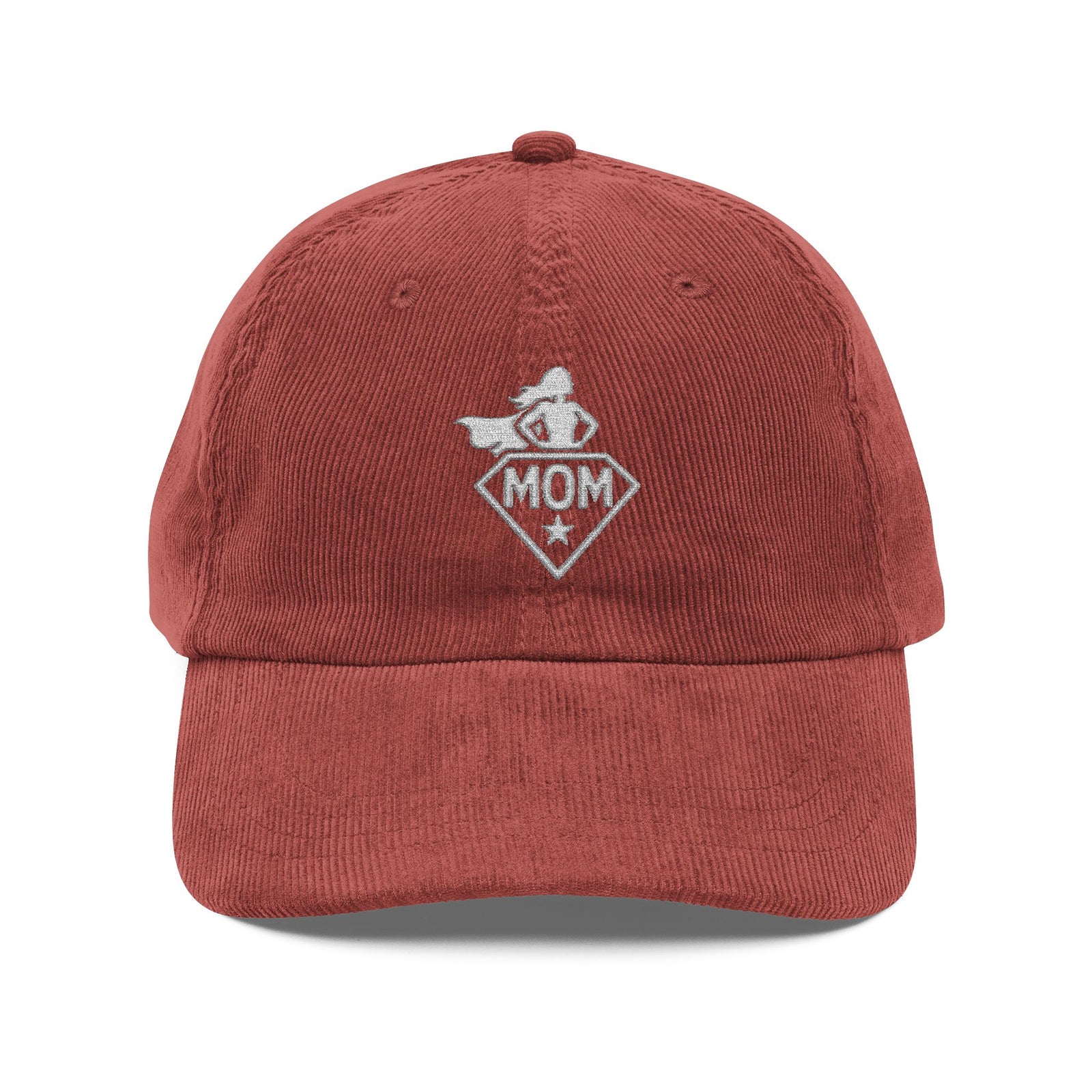 DIANA | Super Mom Embroidered Corduroy Hat
