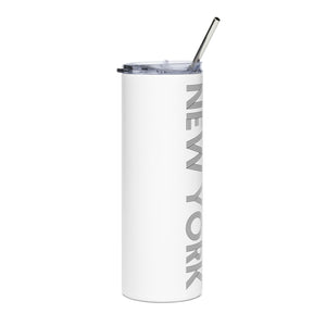 New York Skyline 20oz Stainless Tumbler — City Icons Travel Mug
