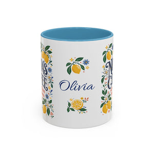 Nonna’s Coffee Mug — Personalized Lemon Kitchen Accent Mug (11/15oz)