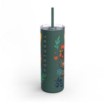 Load image into Gallery viewer, Tumbler - Portugal Themed Matte Skinny Tumbler, 20oz
