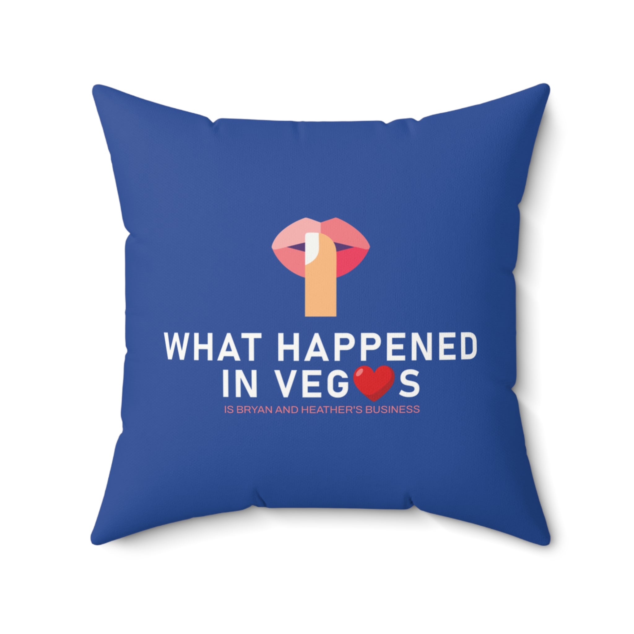 REID | Throw Pillow Las Vegas Personalized Travel Keepsake