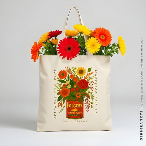 GERBERA | Spring Tote