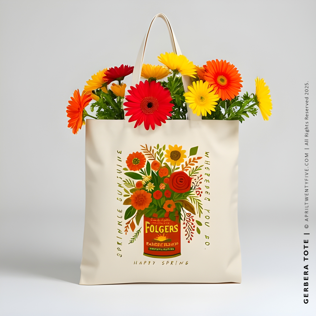GERBERA | Spring Tote