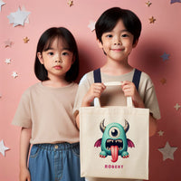 MONSTER ROBERT | Halloween Canvas Tote thumbnail