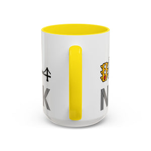 New York Skyline Coffee Mug — Yellow Accent 11/15oz