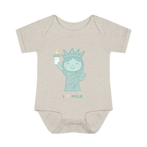 BABY LIBERTY | I Love Milk Infant Onesie®