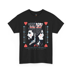 KING | Las Vegas King & Queen Couples Graphic T-shirt