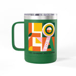 Load image into Gallery viewer, Filipina Pride 15oz Travel Mug Tumbler — &quot;Like Grandma But Filipina&quot; Colorful Retro Design
