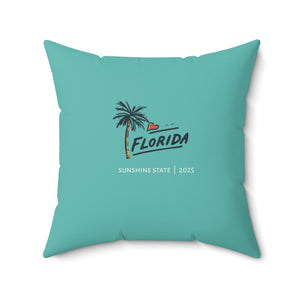 KIA | Key West Florida Faux Suede Pillow