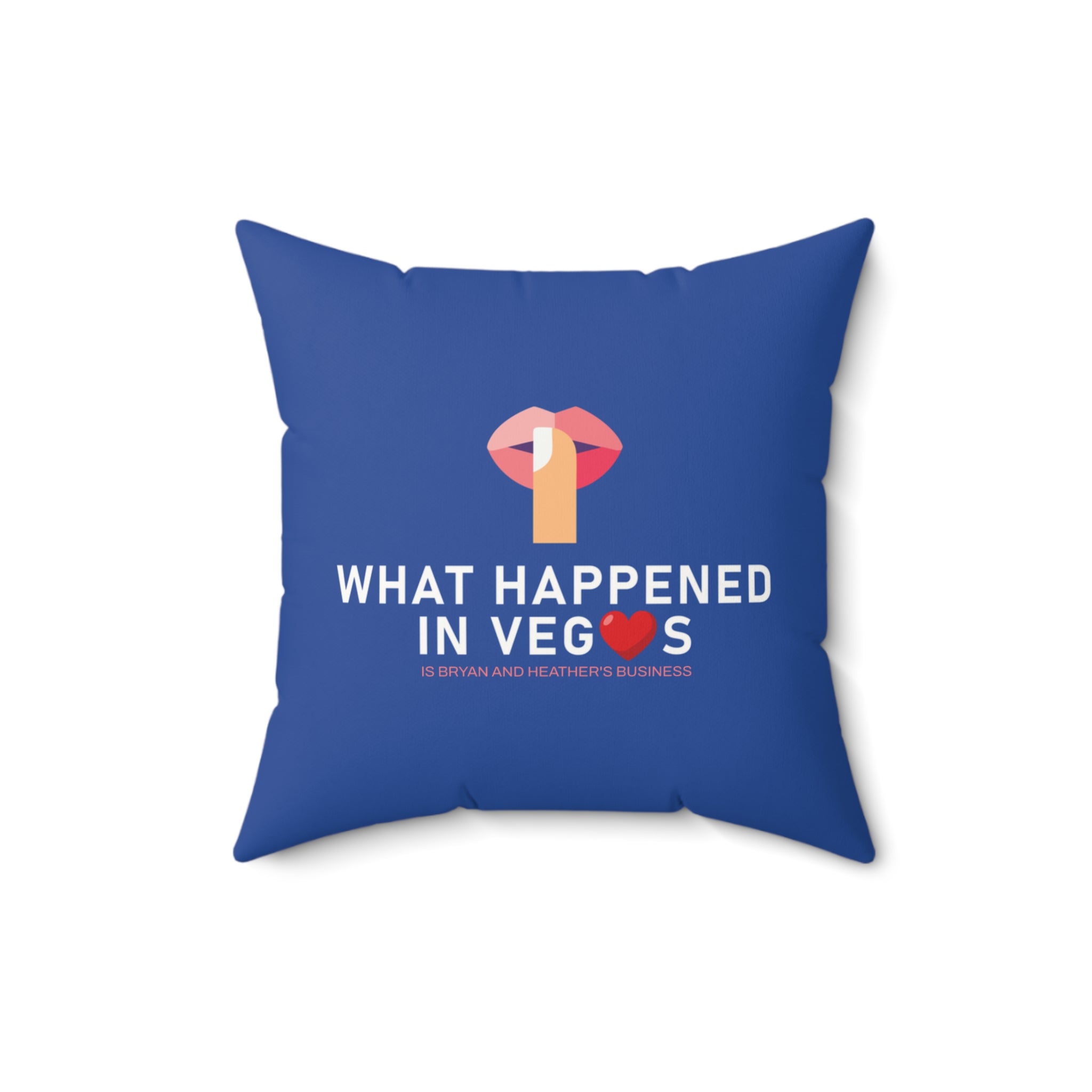 REID | Throw Pillow Las Vegas Personalized Travel Keepsake
