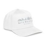 Load image into Gallery viewer, Milwaukee Wisconsin Skyline Baseball Cap — Vintage City Silhouette Hat
