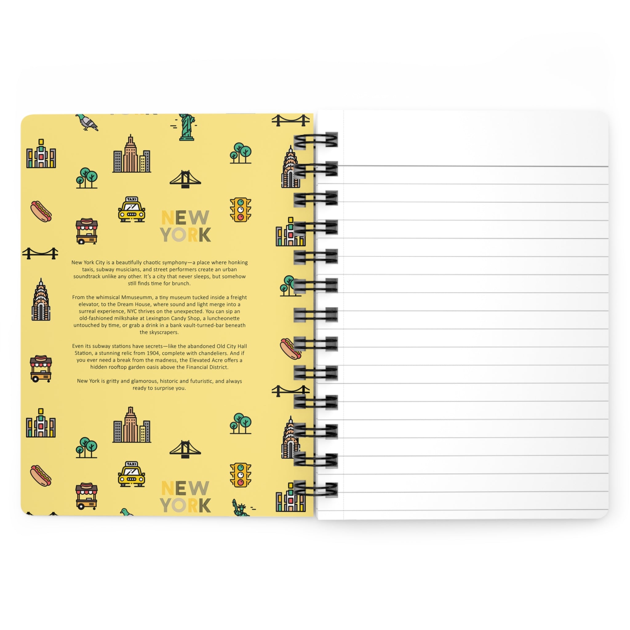 PENELOPE | New York City Spiral Bound Journal