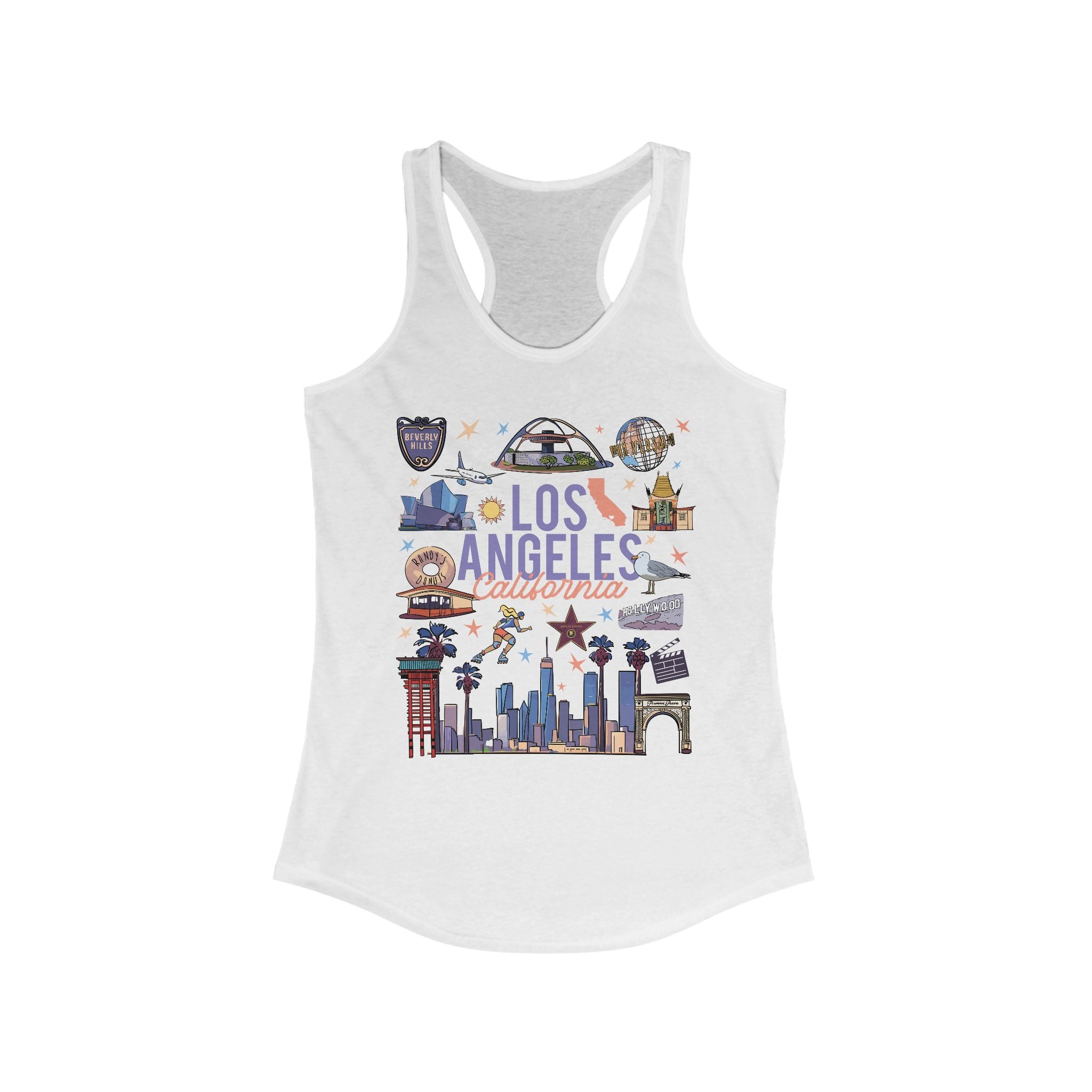 BEVERLY | Los Angeles California Women's Graphic Tank Top