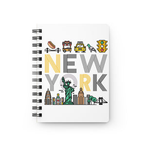 PENELOPE | New York City Spiral Bound Journal (Yellow)