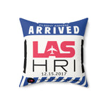 Load image into Gallery viewer, REID | Throw Pillow Las Vegas Personalized Travel Keepsake
