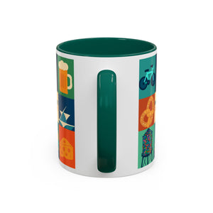 Milwaukee Icons Mug – Colorful Brew City Coffee Cup (11oz & 15oz)