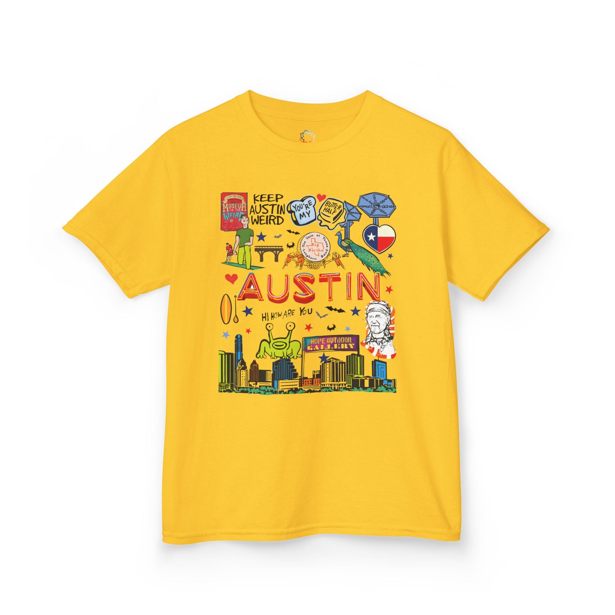 AUSTIN | Kids Tee - Keep Austin Weird Graphic T-Shirt for Austin Lovers