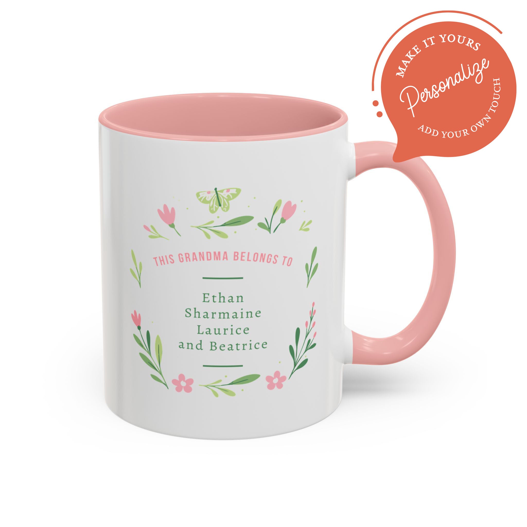 GRANDMA | Grandmother's Coffee Mug (Personalized)