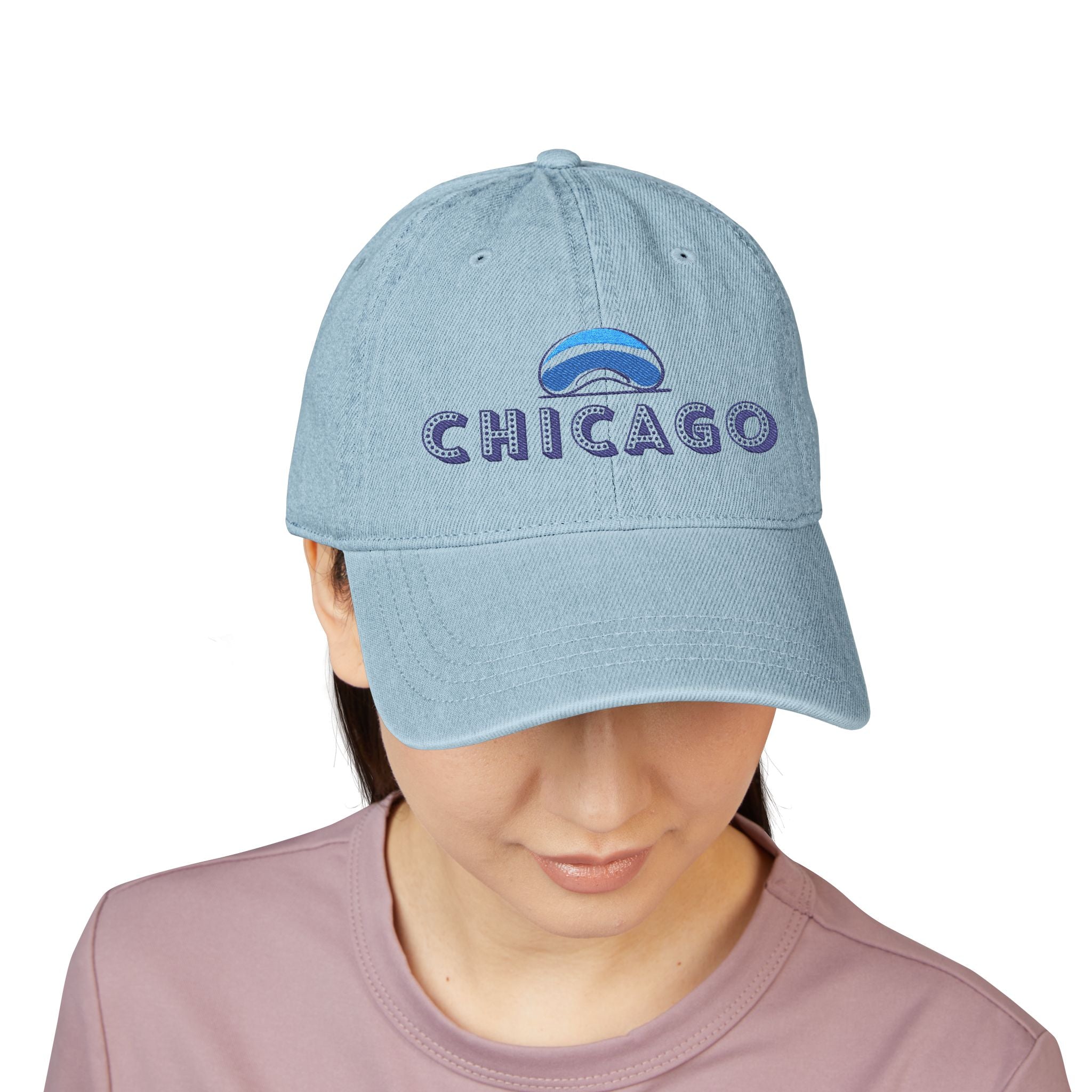 CHICHI | Chicago Embroidered Denim Hat