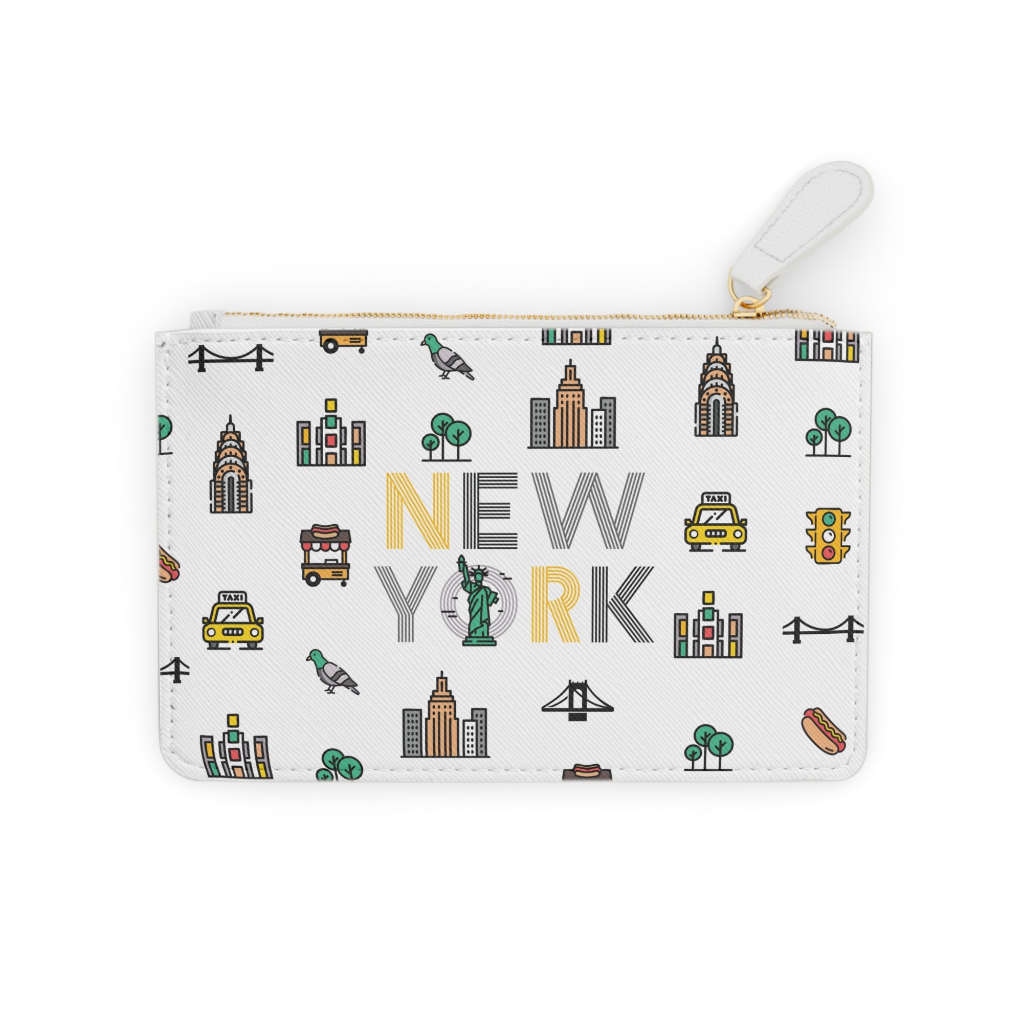 PENELOPE | New York Mini Clutch Bag - Stylish Travel Accessory with Landmark Designs