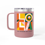 Load image into Gallery viewer, Filipina Pride 15oz Travel Mug Tumbler — &quot;Like Grandma But Filipina&quot; Colorful Retro Design
