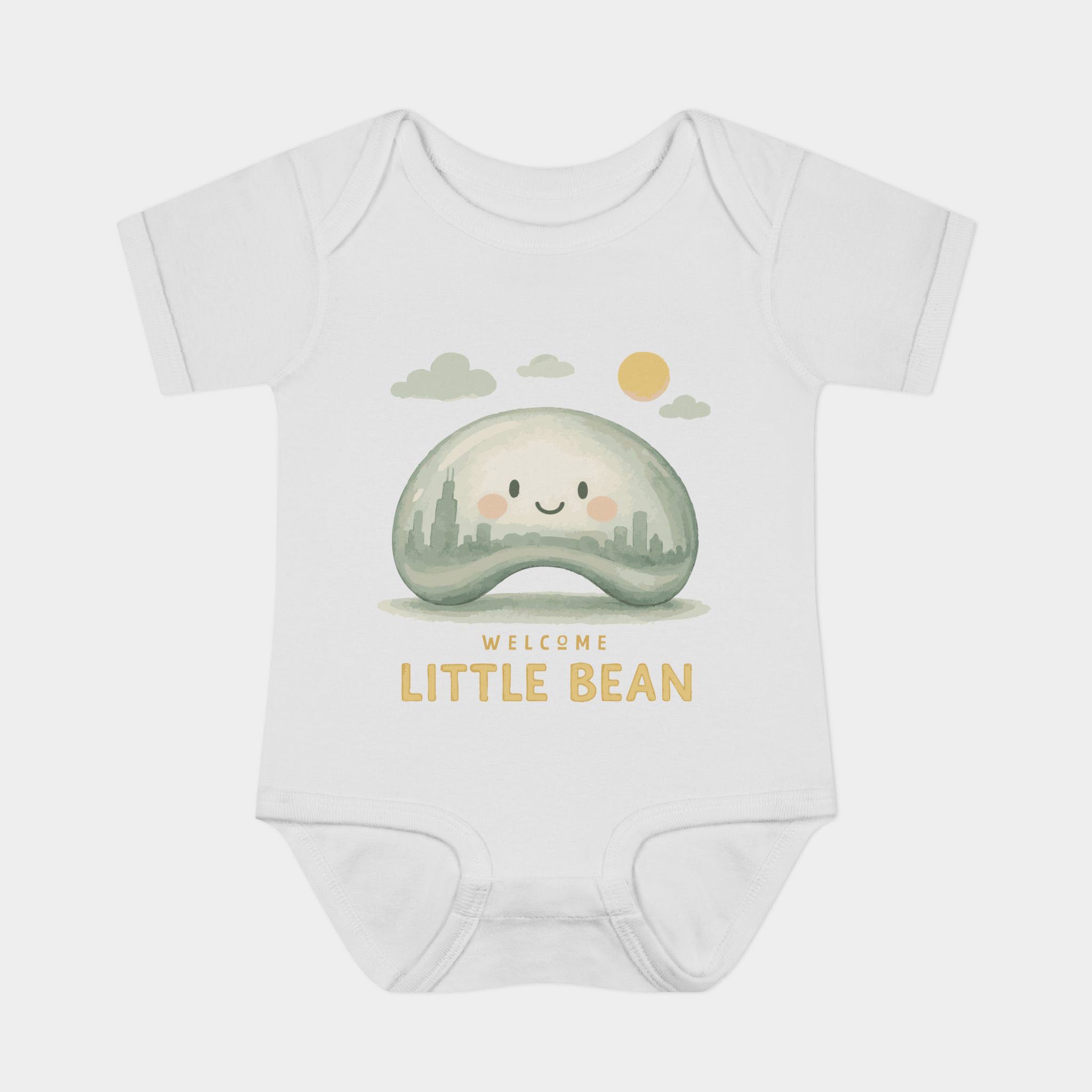 CHI BEAN | Welcome Little Chicago Bean Infant Onesie®