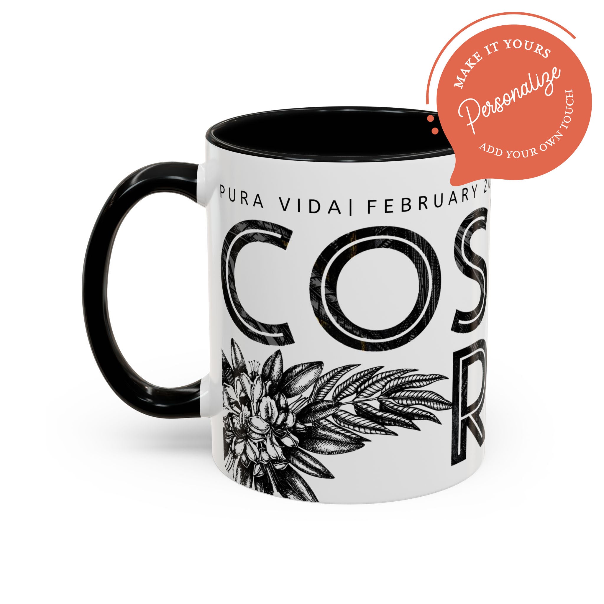GAYLE | Costa Rica Coffee Mug (Personalized)