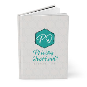 Pricing Overhaul Hardcover Journal — Business Planner & Goal Tracker
