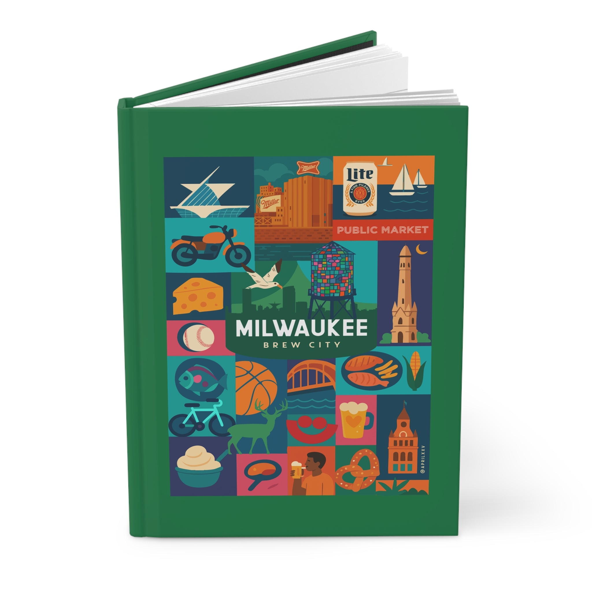 FONZ | Milwaukee-Inspired Hardcover Journal