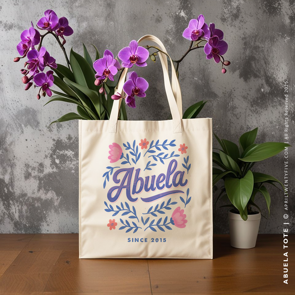 ABUELA | Spring Tote (Personalized)