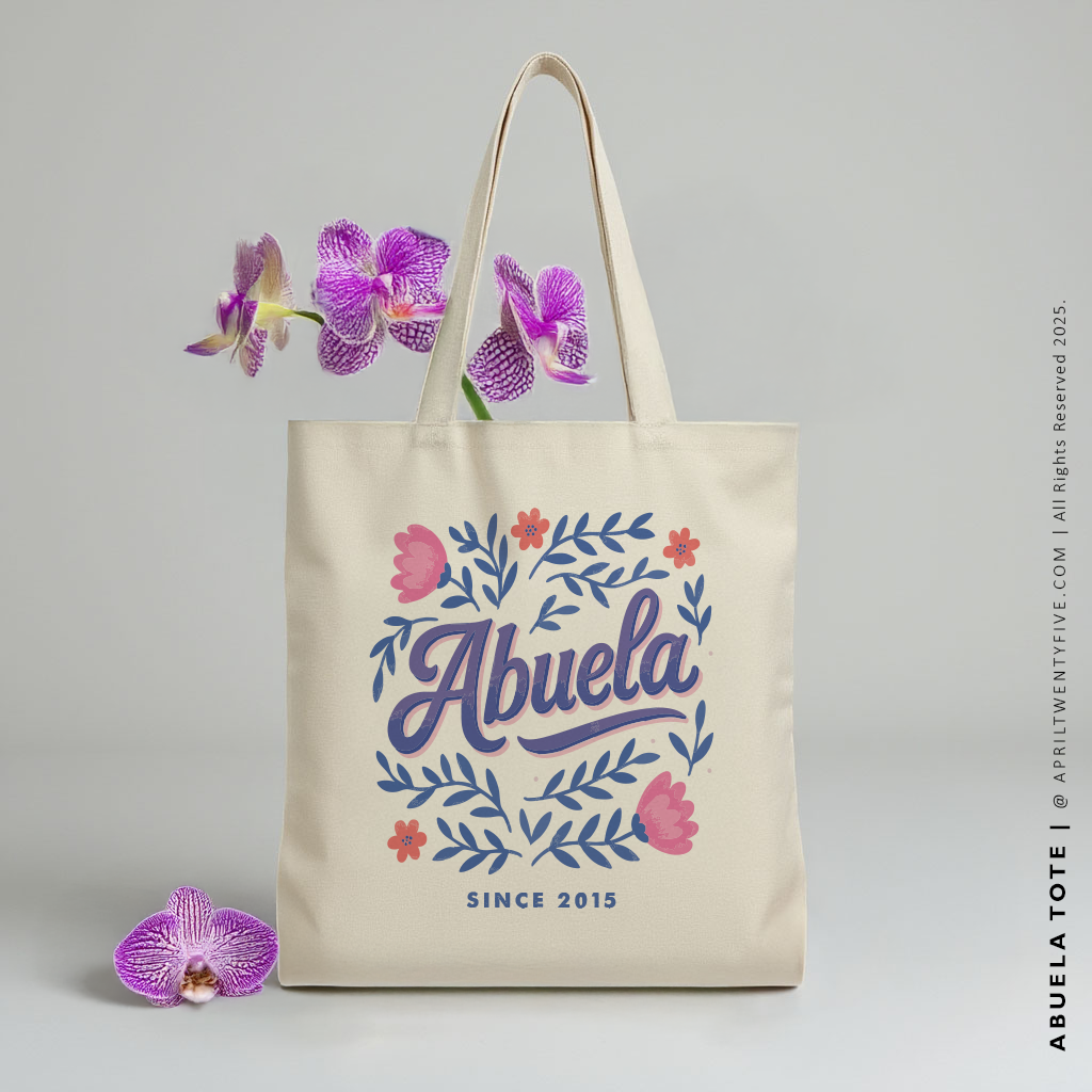 ABUELA | Spring Tote (Personalized)