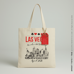 AMEET | Las Vegas, Nevda Canvas Tote