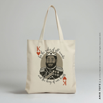 Load image into Gallery viewer, AMIR | Custom Illustrated King of Hearts Tote

