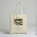 Load image into Gallery viewer, ANGIE | Portofino, Italy Watercolor Canvas Tote
