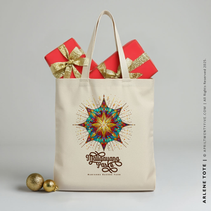 ARLENE | Christmas Canvas Tote