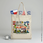 Load image into Gallery viewer, AUSTIN | Austin Texas Canvas Tote

