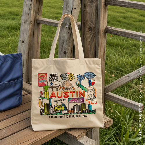 AUSTIN | Austin Texas Canvas Tote